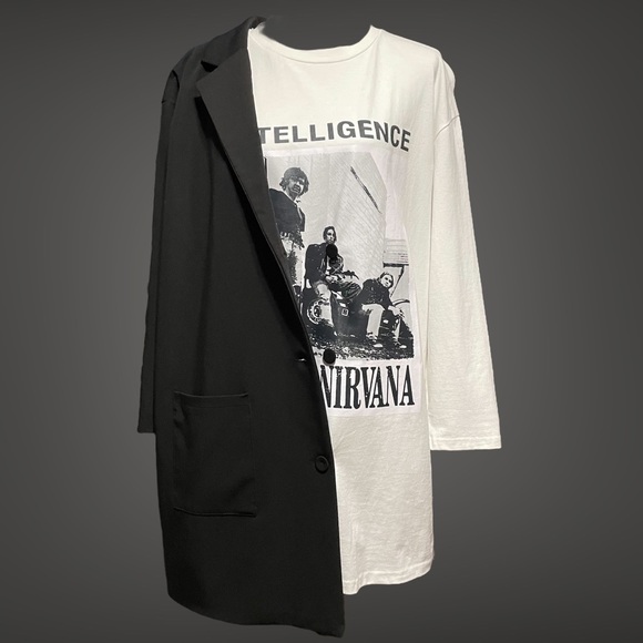 Fashion Nova Unique Casual Friday Nirvana Mini Dress – Medium - NWT - Picture 7 of 9